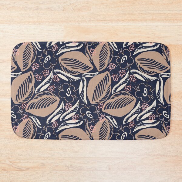 Item preview, Flower symphony, Dark blue background designed and sold by Alex  Blud.