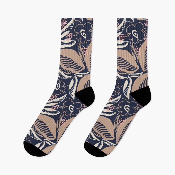 Item preview, Flower symphony, Dark blue background designed and sold by Alex  Blud.