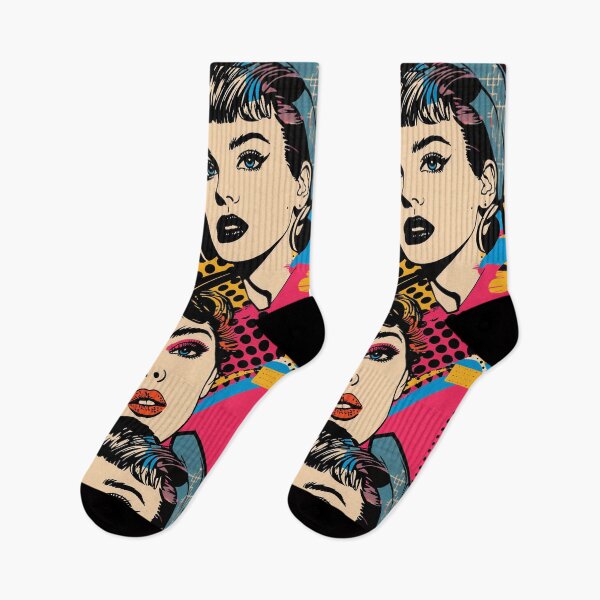 Item preview, 80s pop culture pattern designed and sold by FamousArtDesign.