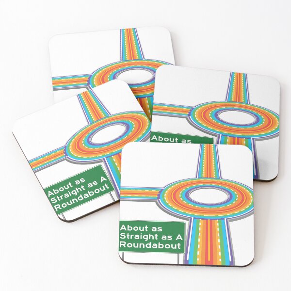 Item preview, As Straight as A Roundabout! designed and sold by imlying.