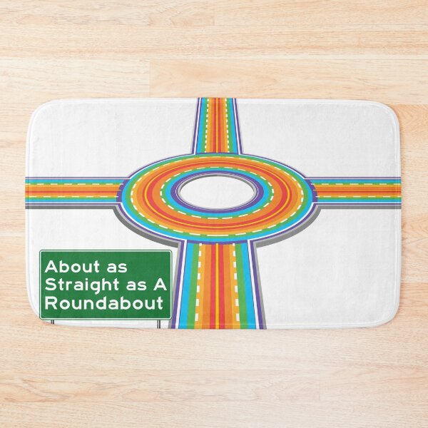 Item preview, As Straight as A Roundabout! designed and sold by imlying.