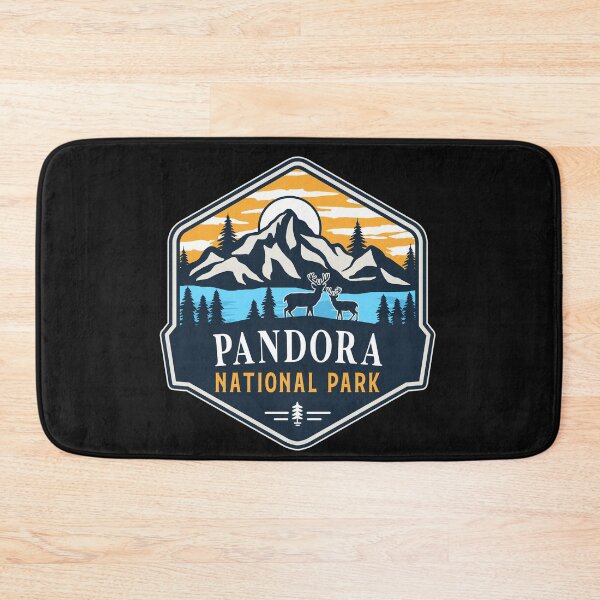 Item preview, Pandora National Park designed and sold by graphic-map.