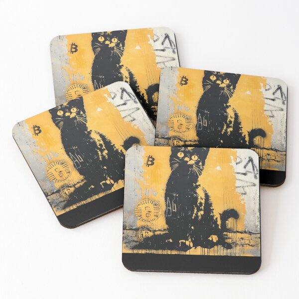 Item preview, Urban Cat and Bitcoin designed and sold by Teeverva Studio.