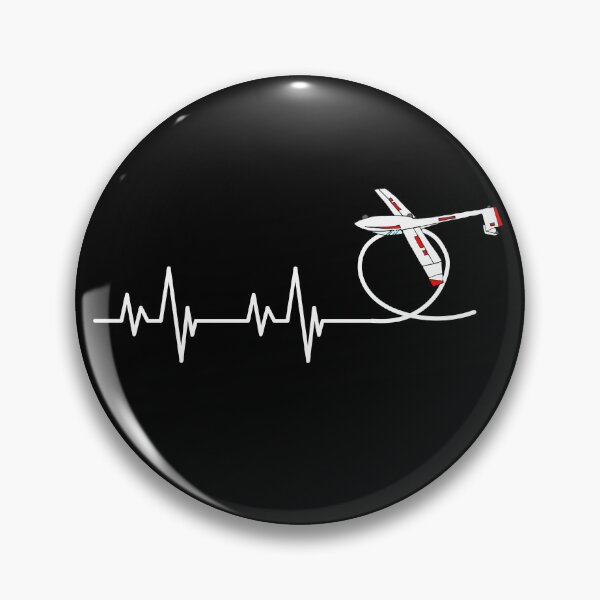 Item preview, Funny Aerobatics heartbeat stunt flying loop airshow lover designed and sold by Artstastic.