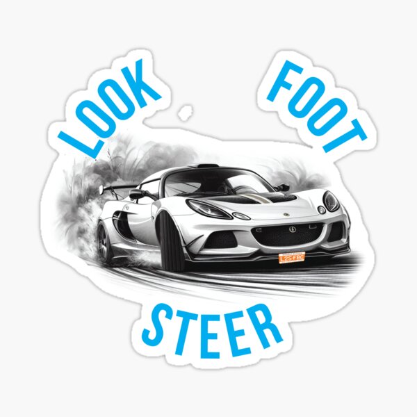 Oversteer Recovery - plain Sticker