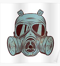 Gas Mask Poster