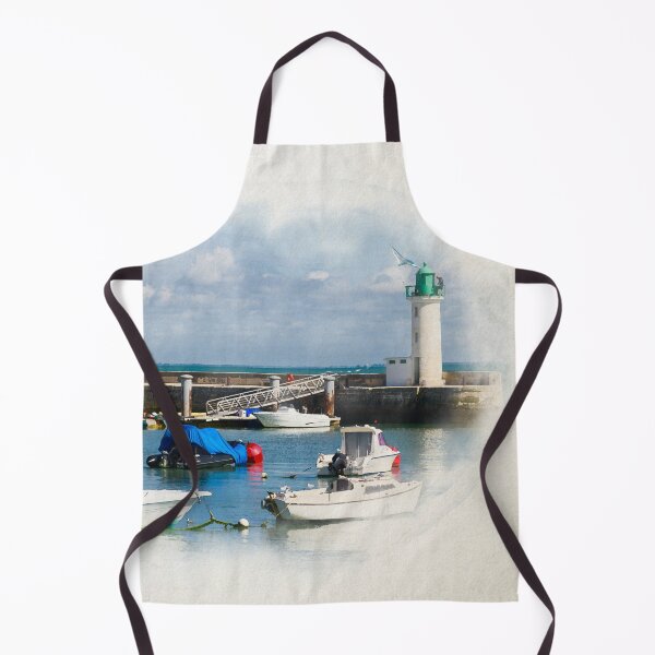 Item preview, View on Phare de la Flotte in watercolor designed and sold by FotoMahieu.