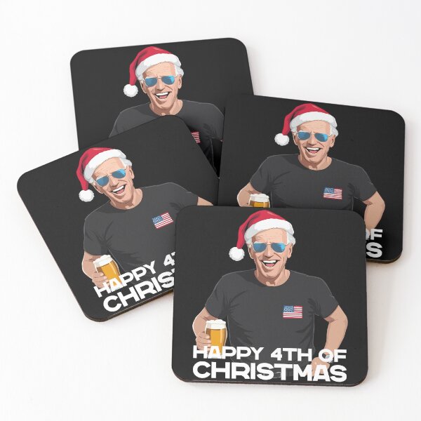 Item preview, Funny Confused President Happy 4th Christmas designed and sold by LuminOrb.