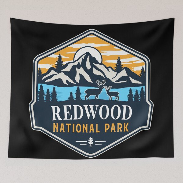 Item preview, Redwood National Park designed and sold by graphic-map.
