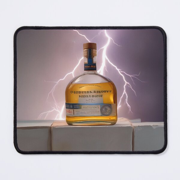 Item preview, Alcohol bottle, digital art, lightning  designed and sold by Nomad-Maynard.