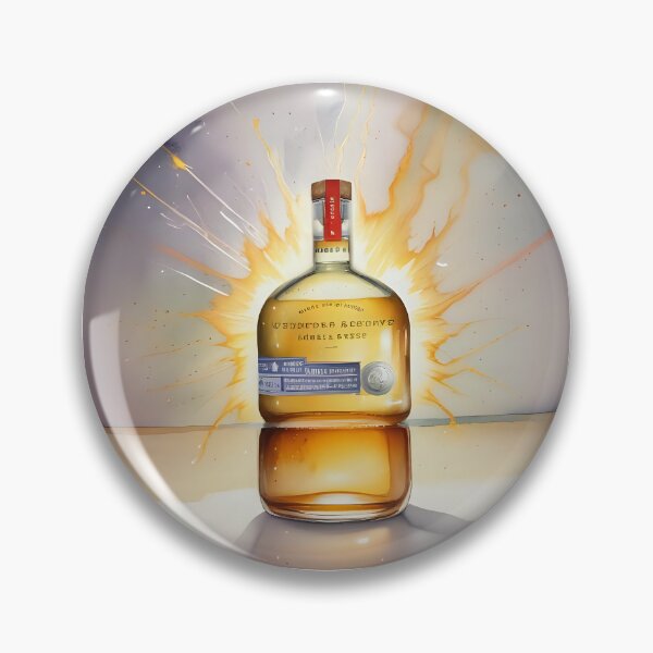 Item preview, Alcohol bottle, digital art, lightning  designed and sold by Nomad-Maynard.