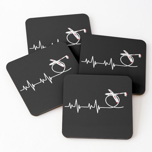 Item preview, Funny Aerobatics heartbeat stunt flying loop airshow lover designed and sold by Artstastic.