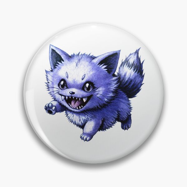 Item preview, Cute kitten with sharp teeth designed and sold by Izhevsky.
