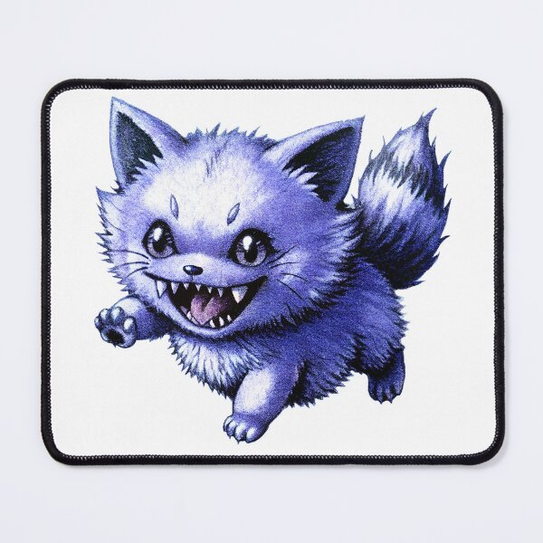 Item preview, Cute kitten with sharp teeth designed and sold by Izhevsky.
