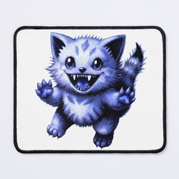 Item preview, Cute kitten with sharp teeth designed and sold by Izhevsky.