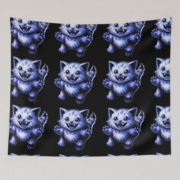 Item preview, Cute kitten with sharp teeth designed and sold by Izhevsky.