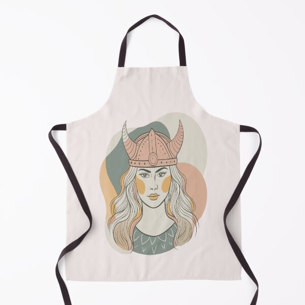 Item preview, Warrior Spirit - Viking Woman Art designed and sold by AgarutanPrint.