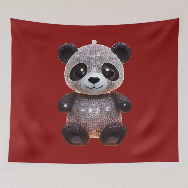 Item preview, Cute Crystal Panda designed and sold by pUNKnown.