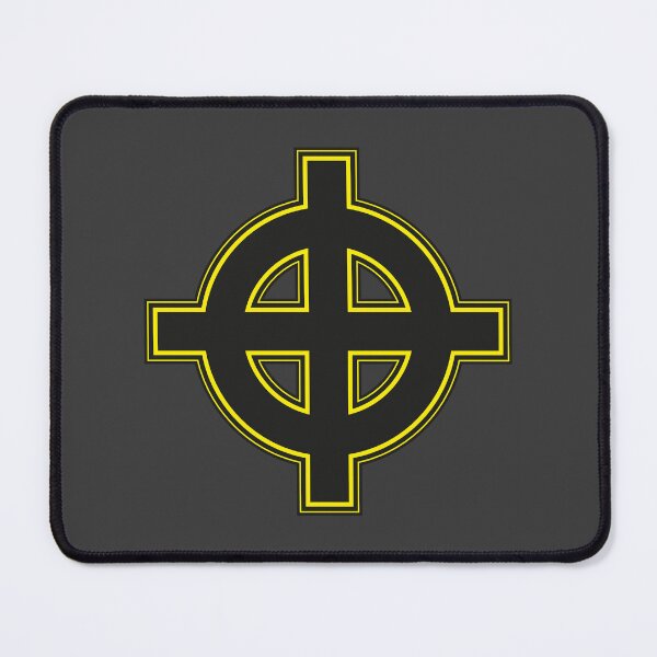 Item preview, Celtic Cross - Graphic Symbol yellow designed and sold by voluspa-design.