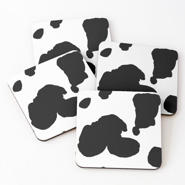 Item preview, Patrón repetido sin costuras de piel de vaca. Blanco y negro designed and sold by by Mònica Roca.