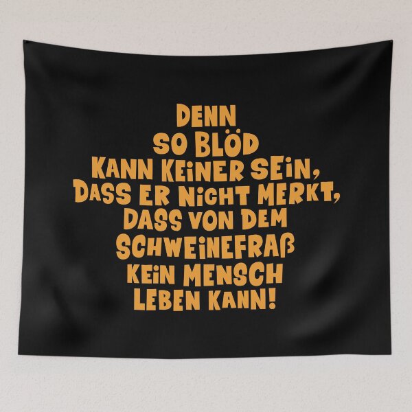 Item preview, Klaus Kinski quotes - pig-eating - fitzcarraldo designed and sold by Boogosh.