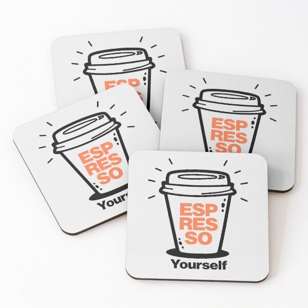 Item preview, espresso yourself just a coffee cup designed and sold by Kalaidax.