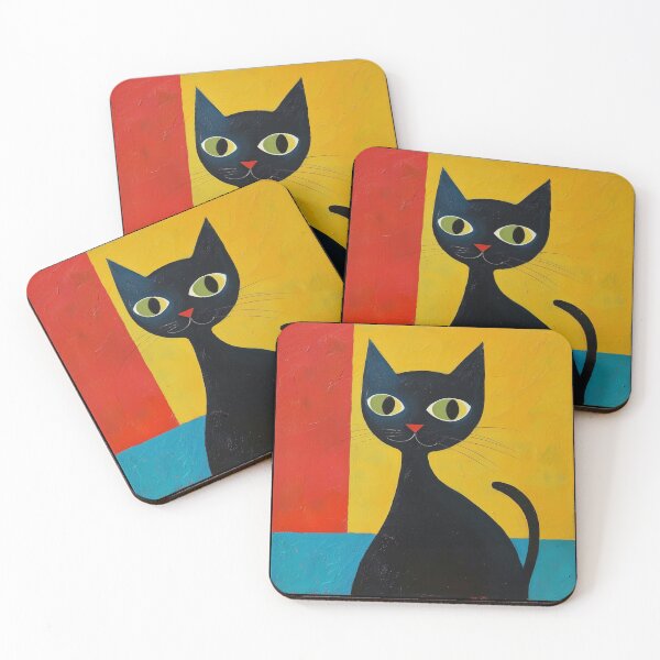 Item preview, Elegant Black Kitty designed and sold by Teeverva Studio.