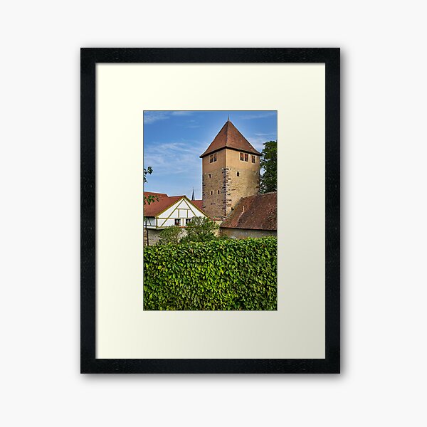 Item preview, Tower on the city wall in Iphofen designed and sold by MICHAEL KNIERIEME - PHOTOGRAPHY.
