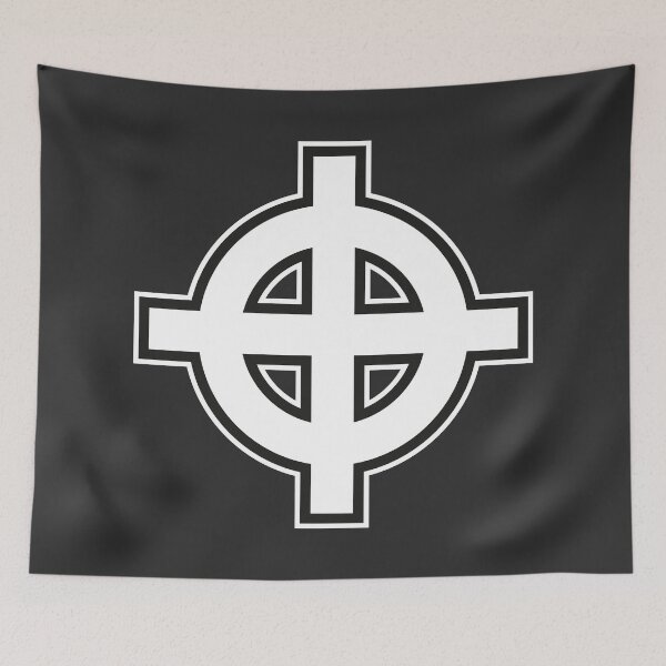 Item preview, Celtic Cross - Graphic Symbol white designed and sold by voluspa-design.
