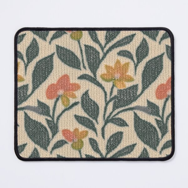 Item preview, Crocheted Flowers Seamless Pattern A103 designed and sold by ArtsyAbode66.