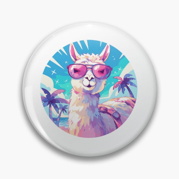 Item preview, Lama at a beach // Cool Lama // Cool Animal // Beach // Chill out // Llama designed and sold by SMARTKIT  DESIGNAGENCY.
