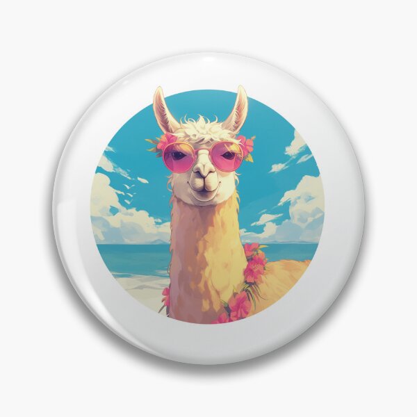 Item preview, Lama at a beach // Cool Lama // Cool Animal // Beach // Chill out // Llama designed and sold by SMARTKIT  DESIGNAGENCY.