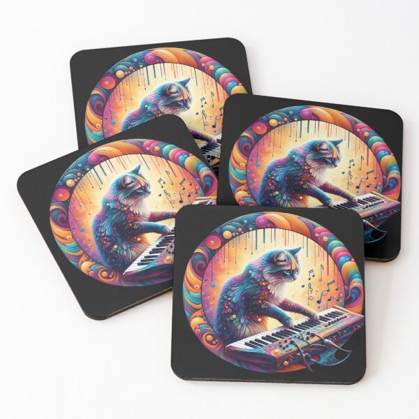 Item preview, Synth Cat Artistry number 1 designed and sold by MarandSviet.