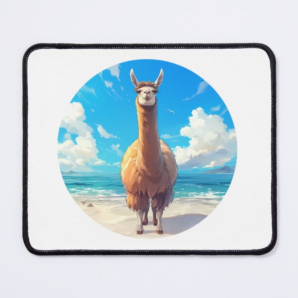 Item preview, Lama at a beach // Cool Lama // Cool Animal // Beach // Chill out // Llama designed and sold by SMARTKIT  DESIGNAGENCY.