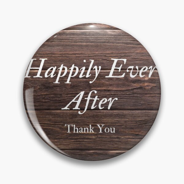 Item preview, Happily Ever After Rustic Wedding Thank You Sticker  designed and sold by LSNDesign.