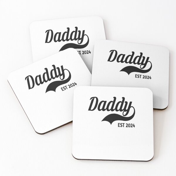 Item preview, daddy EST 2024 designed and sold by MKshoper.