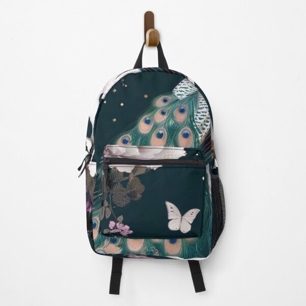 Item preview, Wildflowers with Peacock Patterns designed and sold by visionaryvybes.