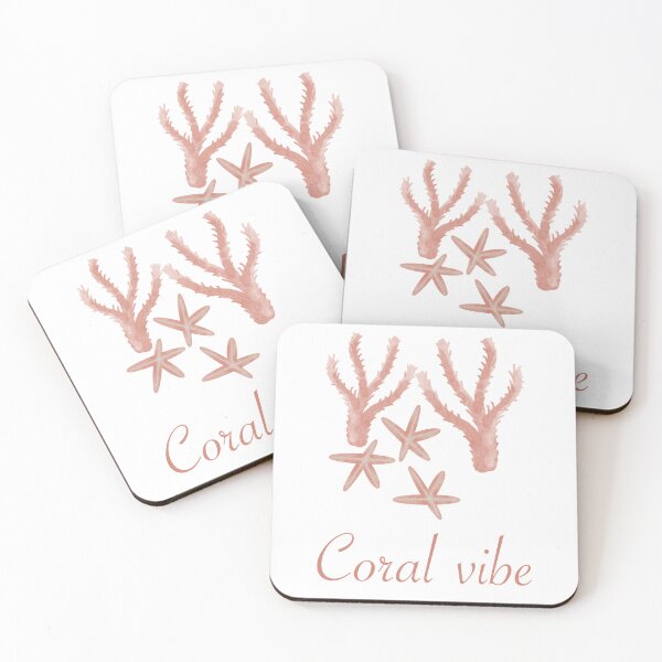 Item preview, Hand-drawn corals and starfish  designed and sold by KolLiArt.