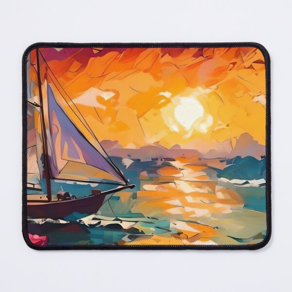 Item preview, Sunset Boat Red Sea designed and sold by fotofeast.