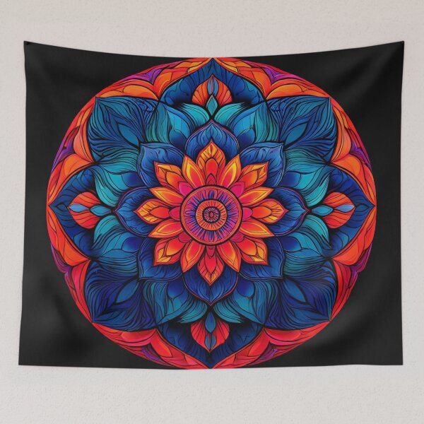Item preview, Abstract Geometric Mandala Pattern designed and sold by Uday24.