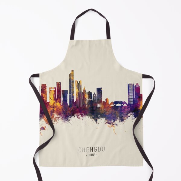 Item preview, Chengdu China Skyline designed and sold by ArtPrints.