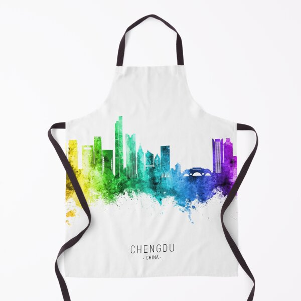 Item preview, Chengdu China Skyline designed and sold by ArtPrints.