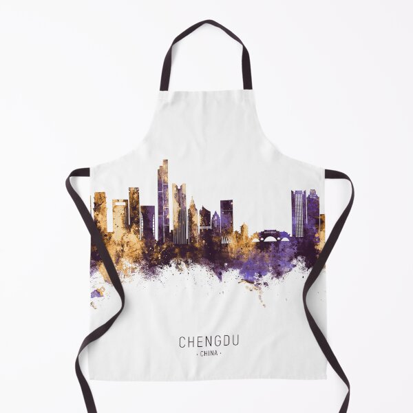Item preview, Chengdu China Skyline designed and sold by ArtPrints.