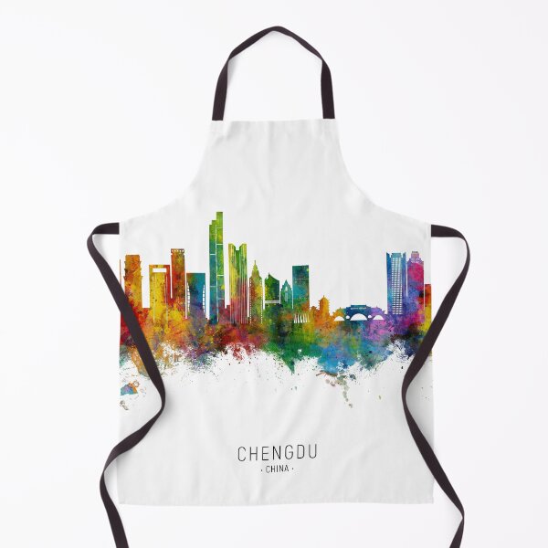 Item preview, Chengdu China Skyline designed and sold by ArtPrints.