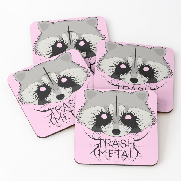 Artikelvorschau, Raccoon Trash Metal - Farbe entworfen und verkauft von Witchytitz666.