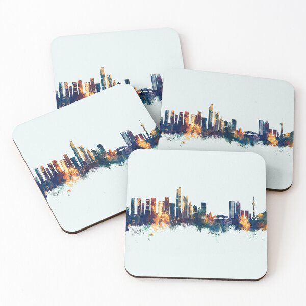 Item preview, Chengdu China Skyline designed and sold by ArtPrints.