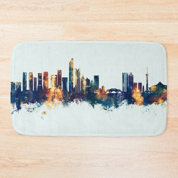 Item preview, Chengdu China Skyline designed and sold by ArtPrints.