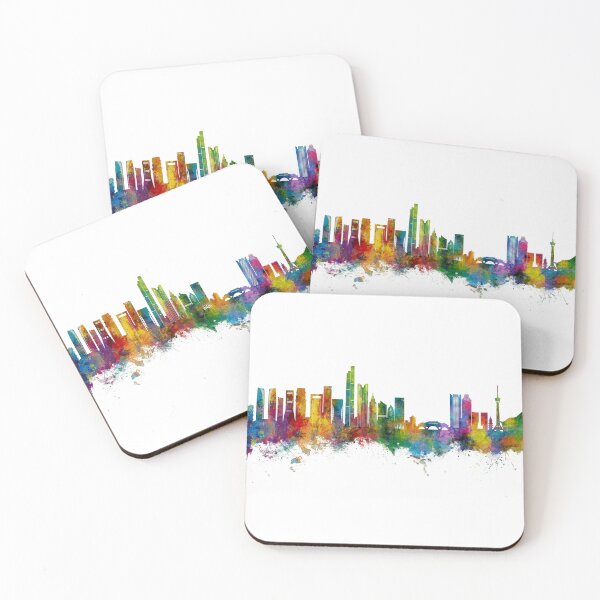 Item preview, Chengdu China Skyline designed and sold by ArtPrints.