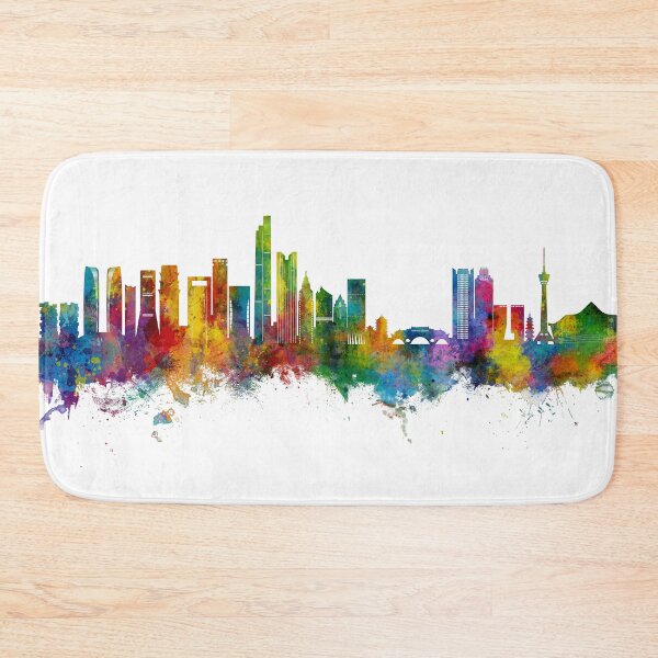 Item preview, Chengdu China Skyline designed and sold by ArtPrints.