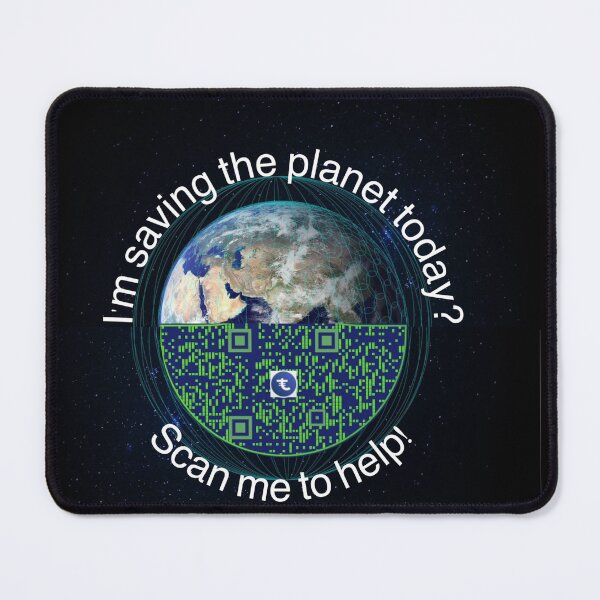 Item preview, I'm saving the planet today (black edition) designed and sold by SpArtk.
